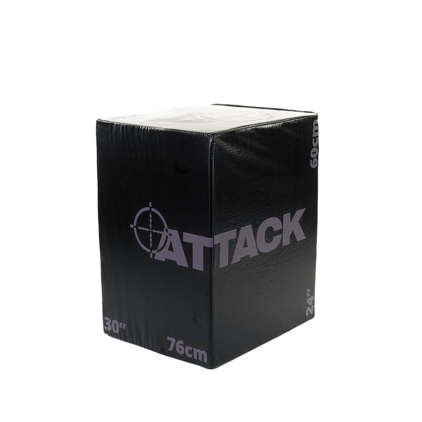 Attack Fitness Urban 3 in 1 Soft Plyo Box - Black