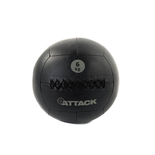 Attack Fitness Wall Ball 6kg (13lbs) Black