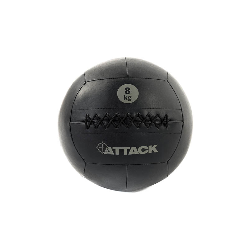 Attack Fitness Wall Ball 8kg (18lbs) Black