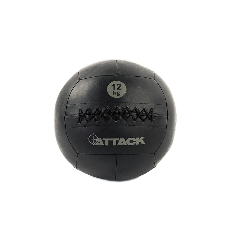 Attack Fitness Wall Ball 12kg (26lbs) Black