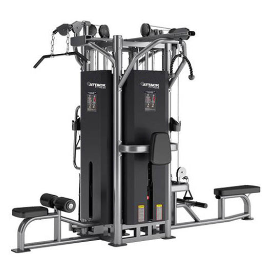 Attack Strength Multi Station Trainer Pull / Low Row / Tricep (4,5 and 8 Stations)