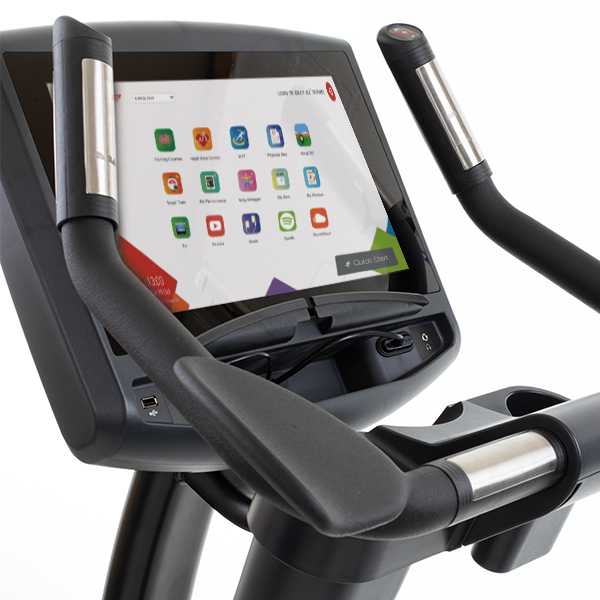 Gym Gear C98e Upright Bike Entertainment Series