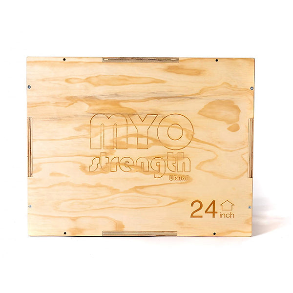 MYO Strength Plyometric Box - Wooden (3 Heights 20"/24"/30")