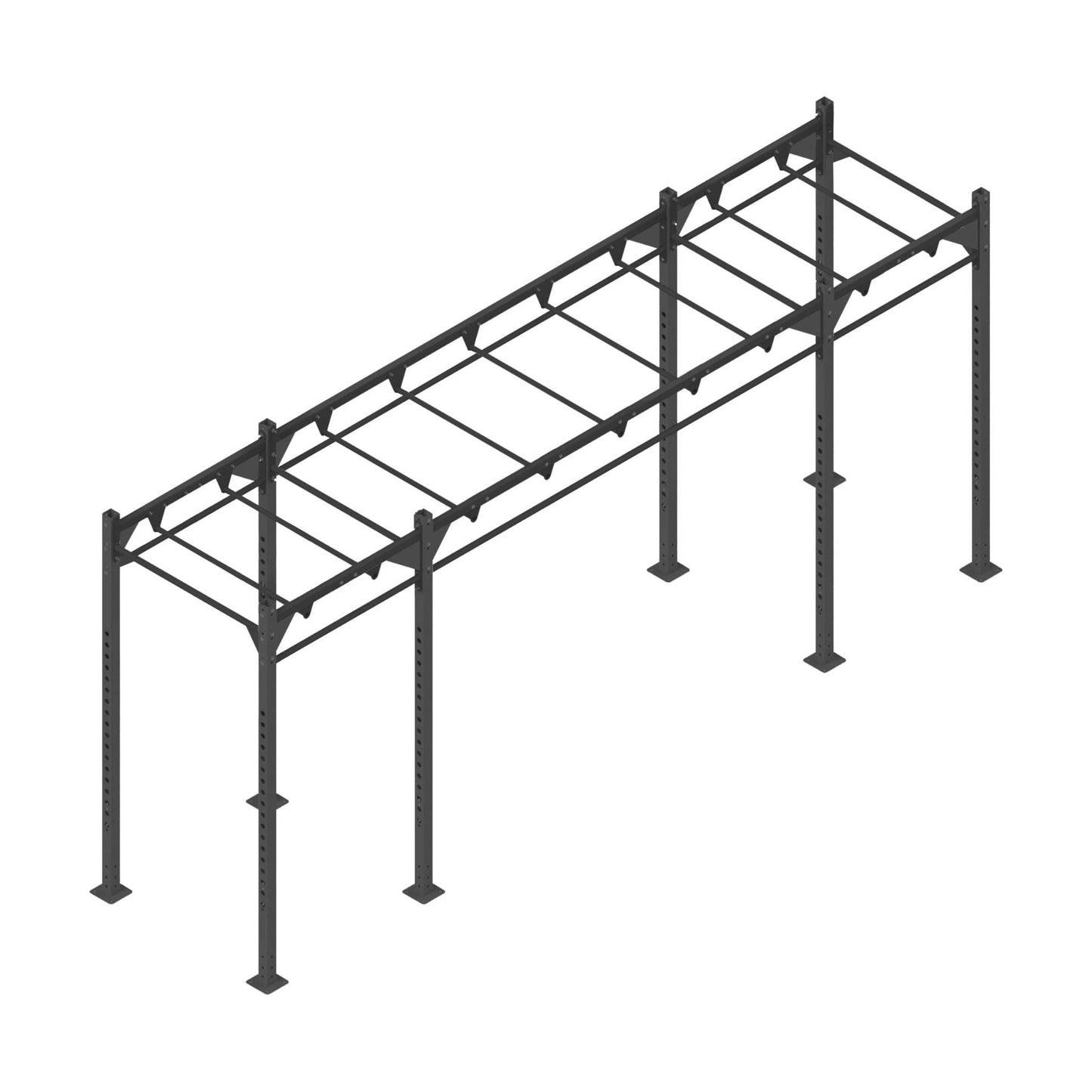 MYO Strength Free Standing Squat Station (Inc J Hooks)