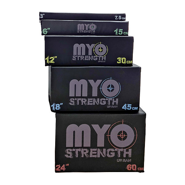 MYO Strength Soft Plyometric Platform 5 Box Set