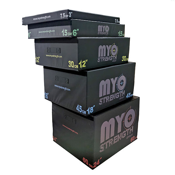 MYO Strength Soft Plyometric Platform 5 Box Set