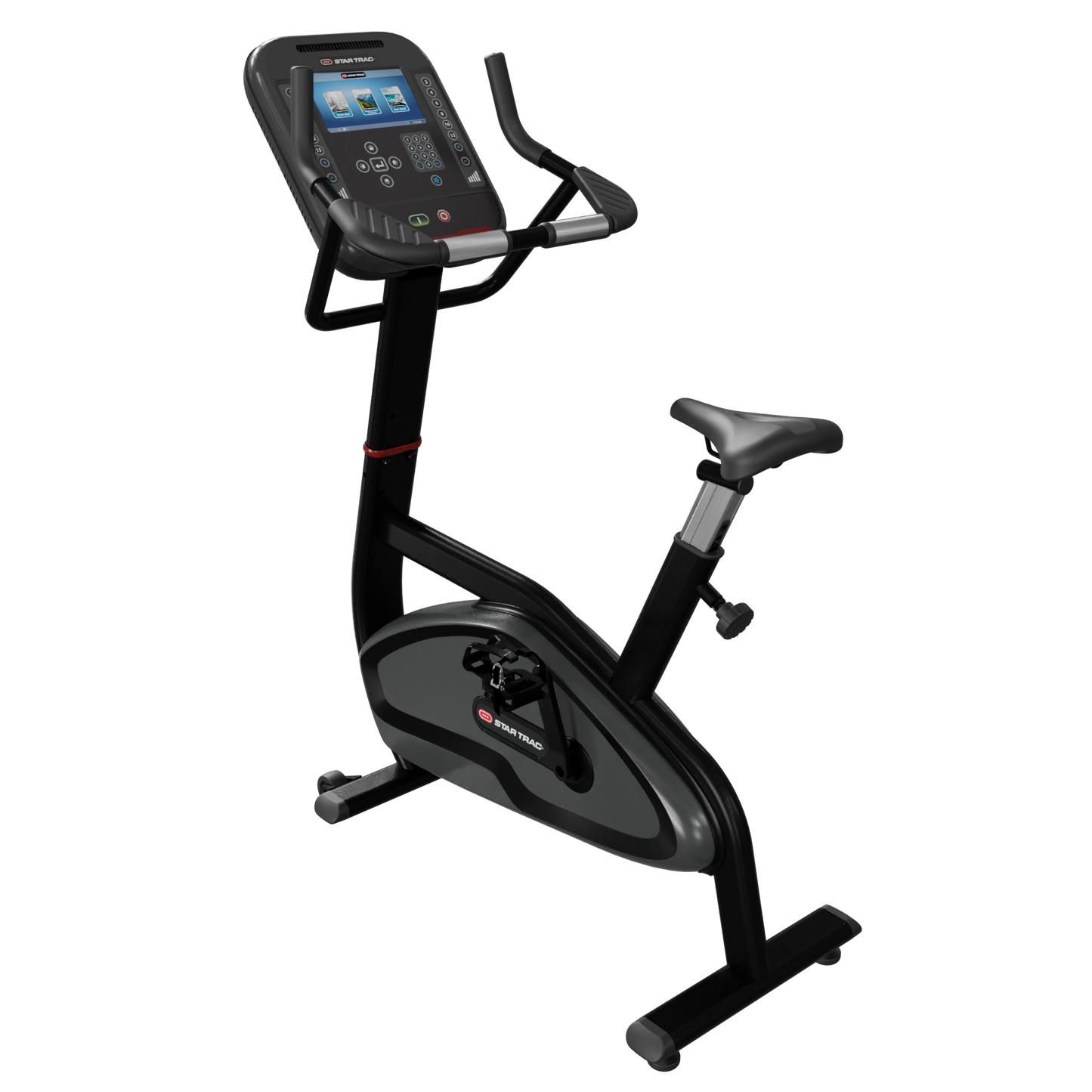 Star Trac 4 Series UB Upright Bike W/10" LCD